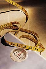 Picture of scale and tape measure