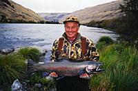 Picture of a man holding a fish